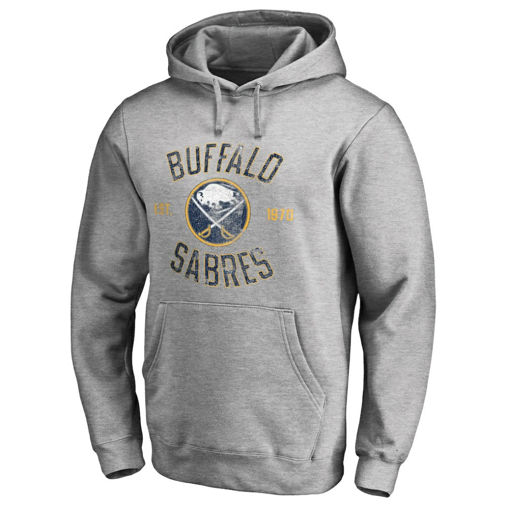 Buffalo Sabres Heritage Pullover Hoodie - Ash | US 2376403