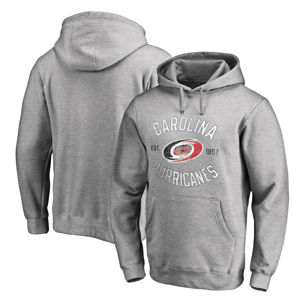 Carolina Hurricanes Heritage Pullover Hoodie - Ash | US 2376405