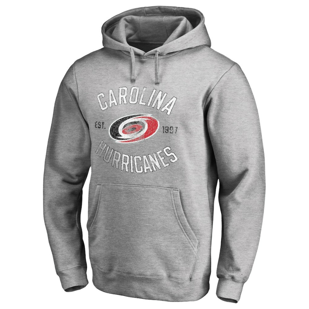 Carolina Hurricanes Heritage Pullover Hoodie - Ash | US 2376405