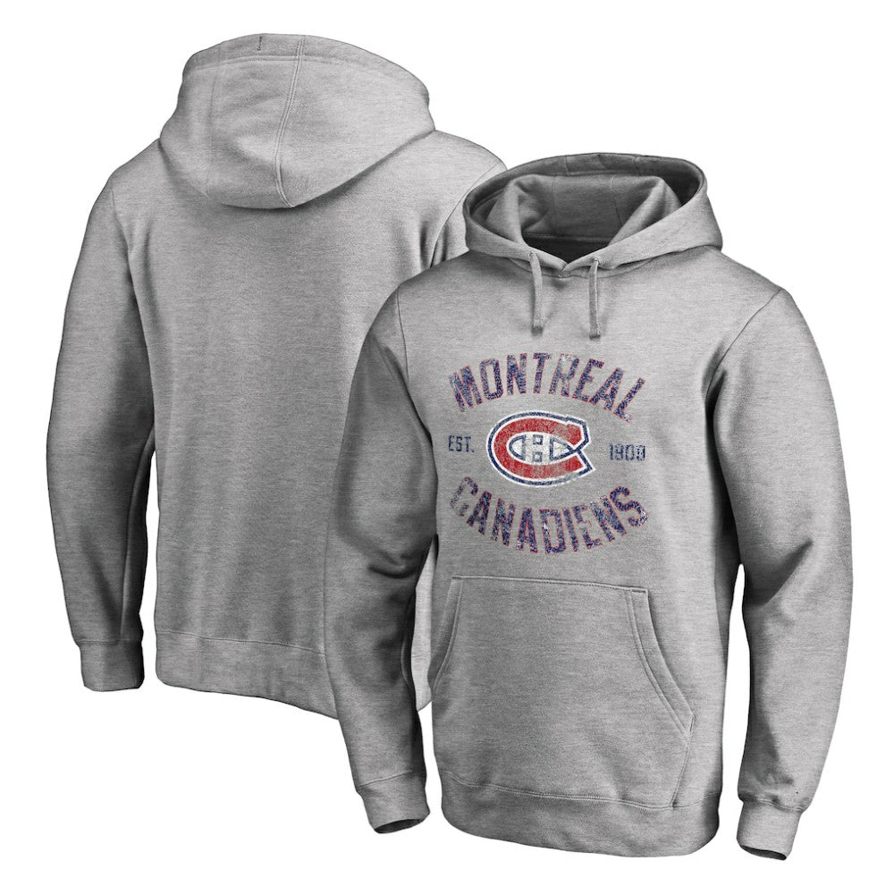 Montreal Canadiens Heritage Pullover Hoodie - Ash | US 2376416