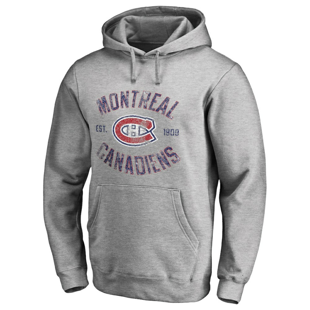 Montreal Canadiens Heritage Pullover Hoodie - Ash | US 2376416