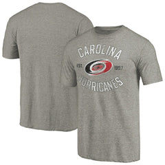 Carolina Hurricanes Heritage Tri-Blend T-Shirt - Ash | US 2376468