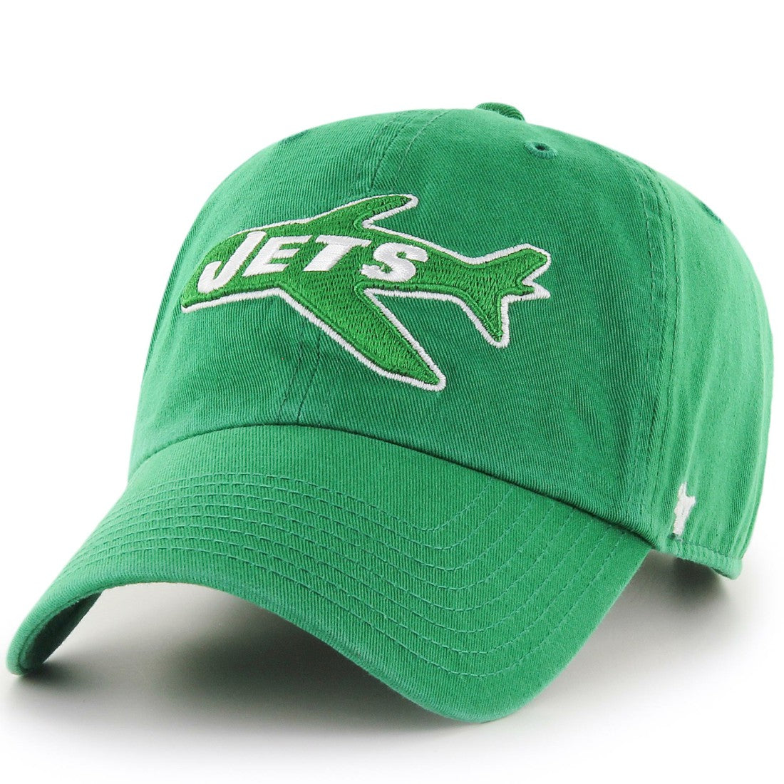 New York Jets '47 Historic Clean Up Adjustable Hat - Kelly Green Hats