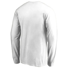 Detroit Pistons Primary Logo Long Sleeve T-Shirt White