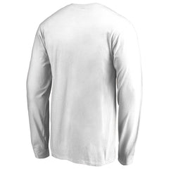 Portland Trail Blazers Primary Logo Long Sleeve T-Shirt White