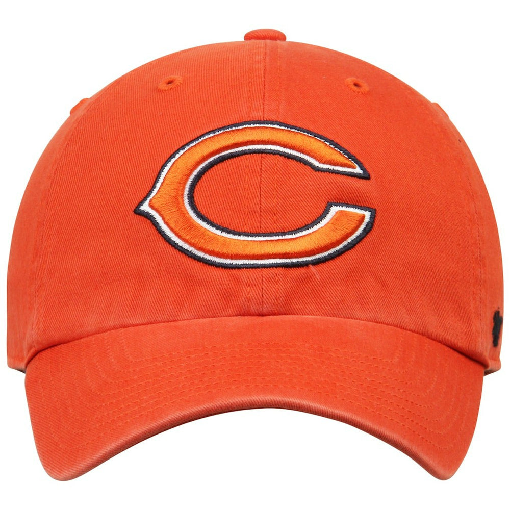 Chicago Bears '47 Clean Up Adjustable Hat - Orange Hats