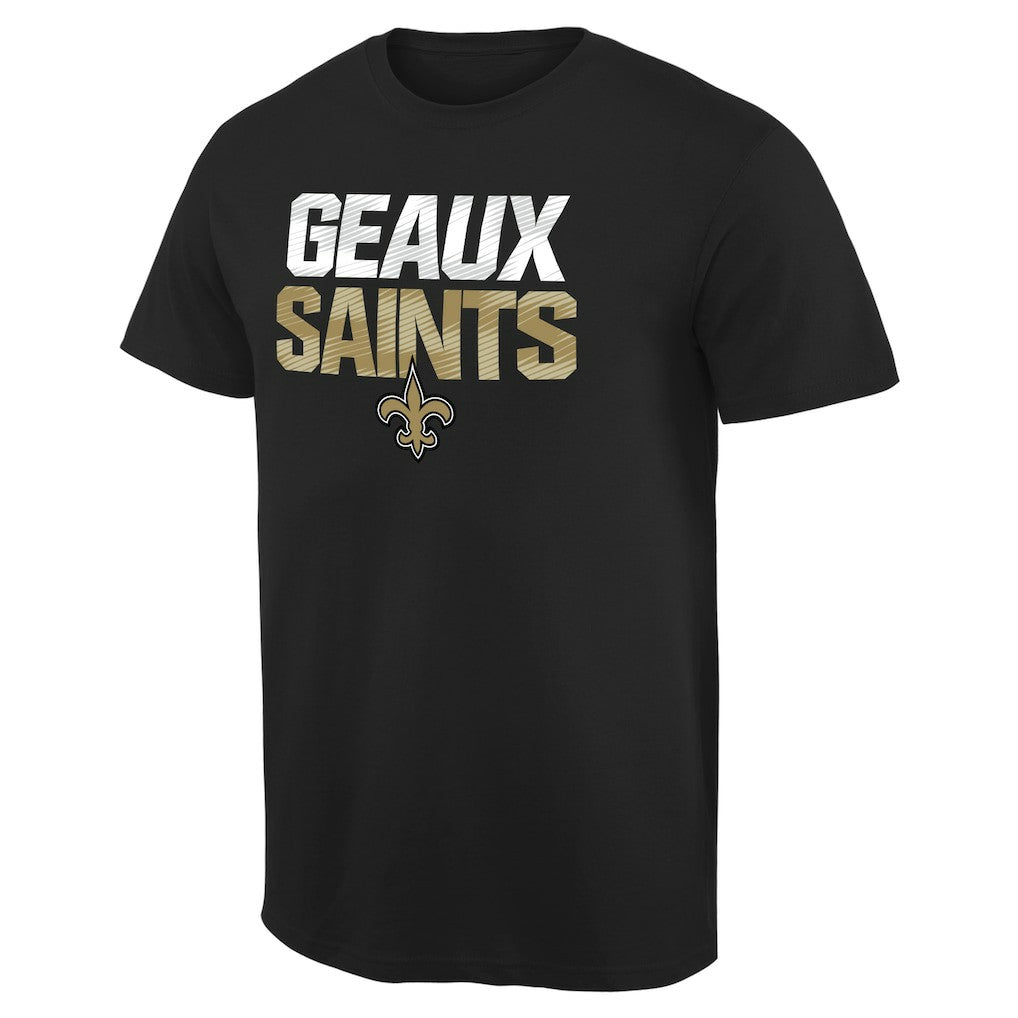 New Orleans Saints Mantra T-Shirt - Black T-shirts