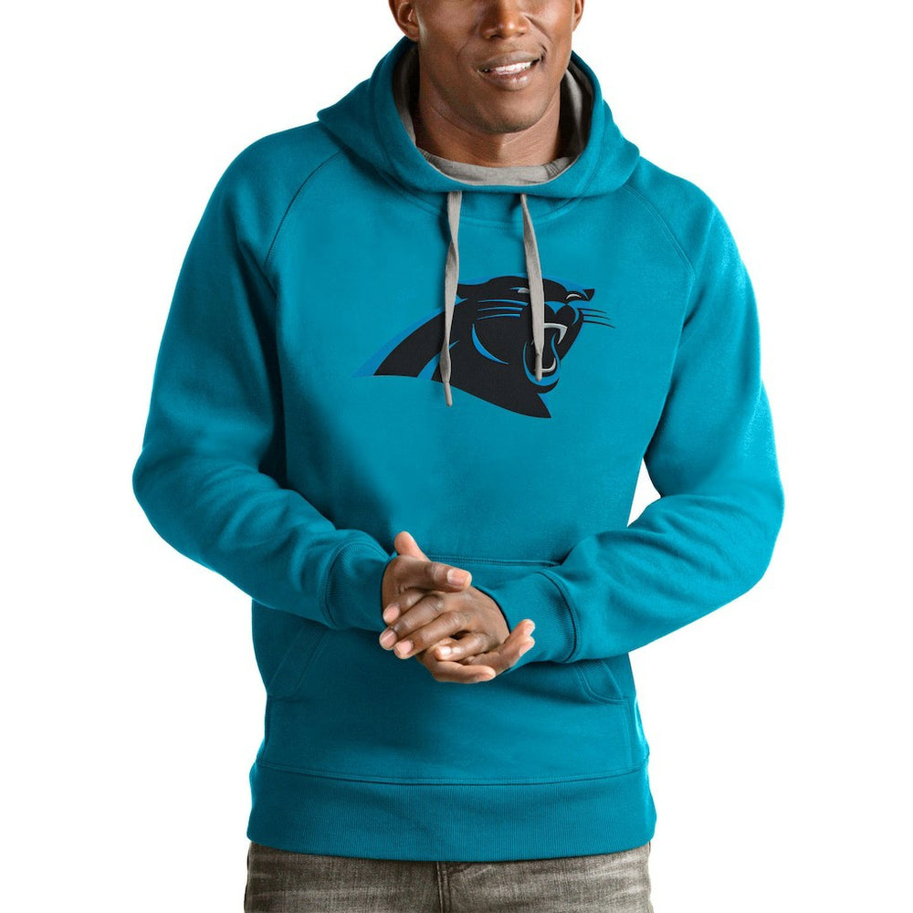 Carolina Panthers Antigua Victory Pullover Hoodie - Blue Hoodies