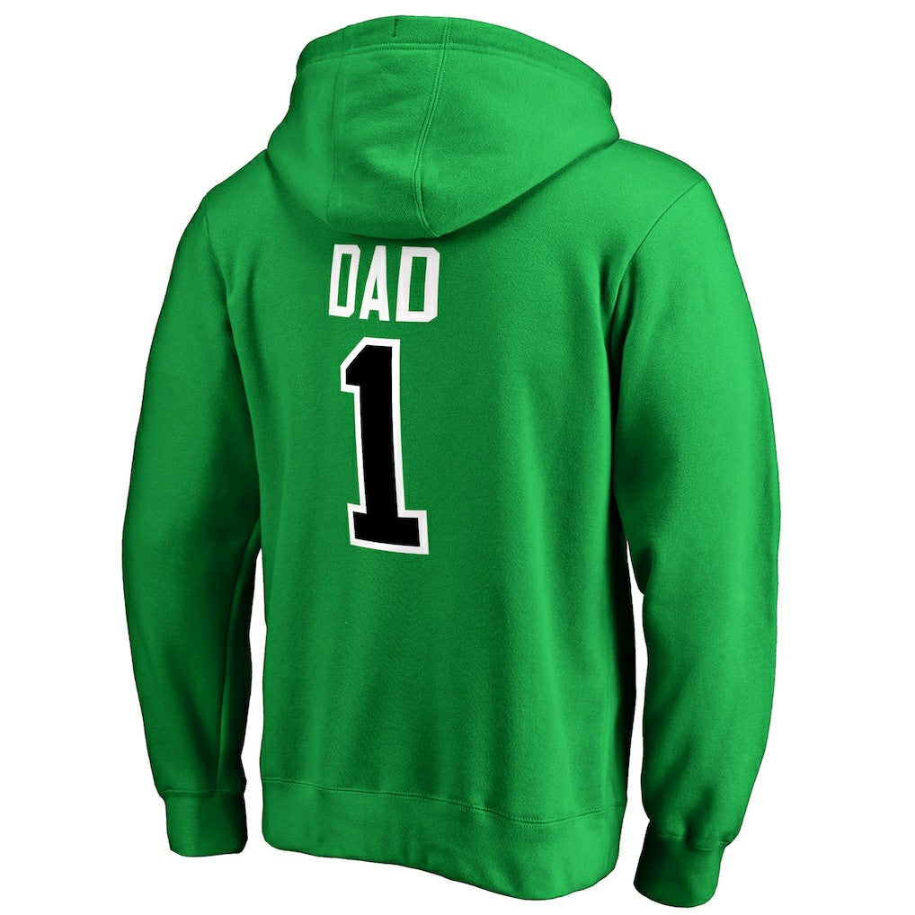 Boston Celtics #1 Dad Pullover Hoodie Kelly Green outlet