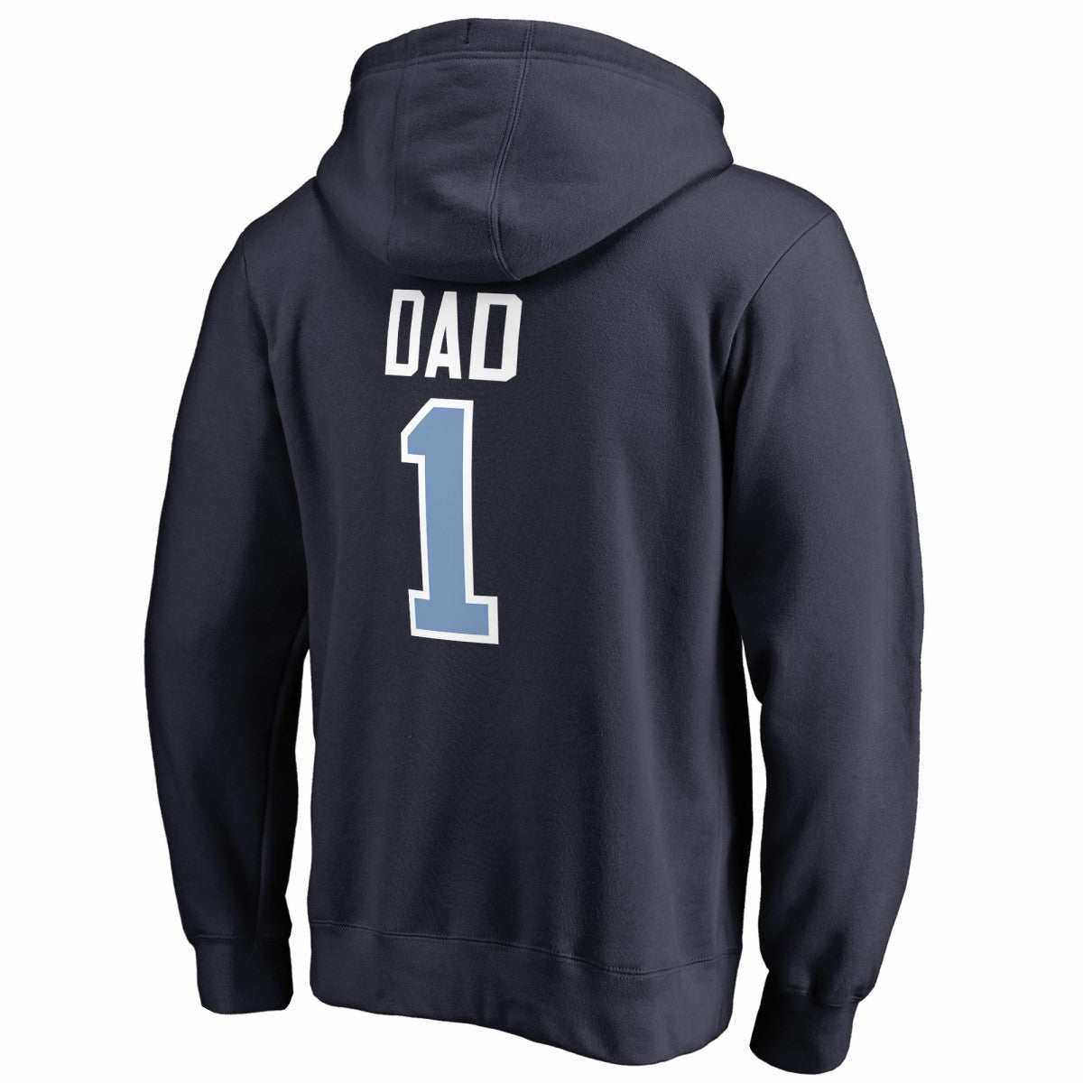 Memphis Grizzlies #1 Dad Pullover Hoodie Navy outlet
