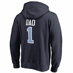 Memphis Grizzlies #1 Dad Pullover Hoodie Navy outlet
