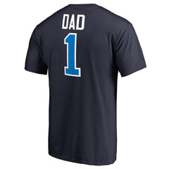 Oklahoma City Thunder #1 Dad T-Shirt Navy outlet