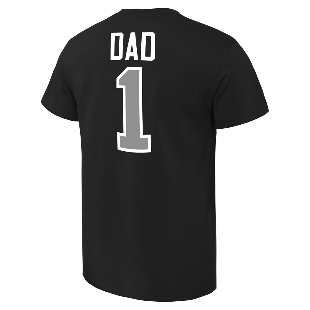 San Antonio Spurs #1 Dad T-Shirt Black