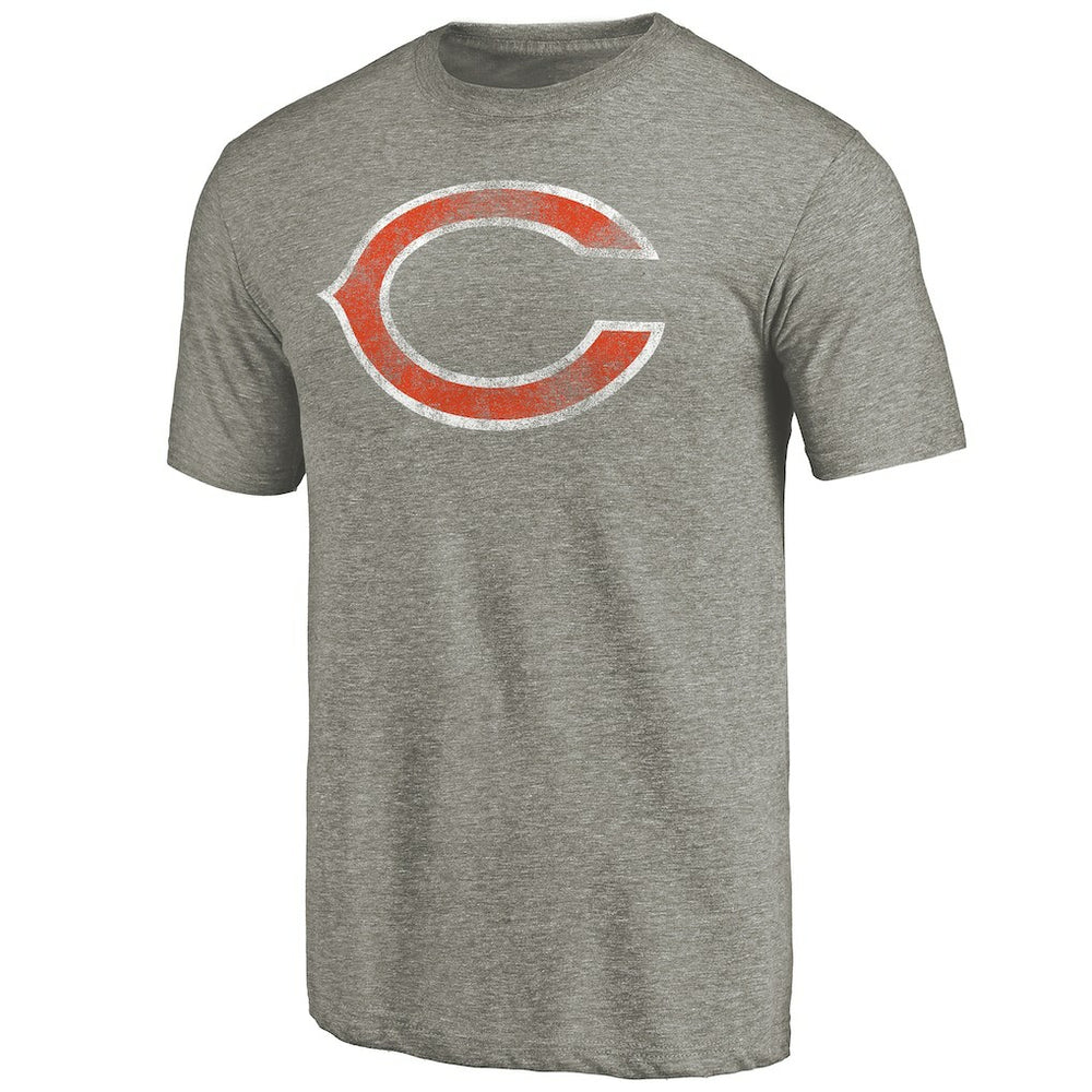 Chicago Bears Distressed Team T-Shirt - Ash T-shirts
