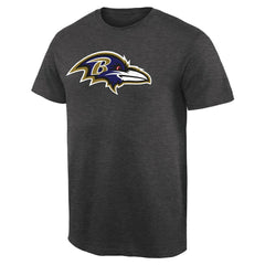 Baltimore Ravens Rally Logo T-Shirt - Heathered Gray T-shirts