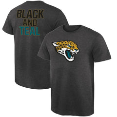 Jacksonville Jaguars Rally Logo T-Shirt - Heathered Gray T-shirts