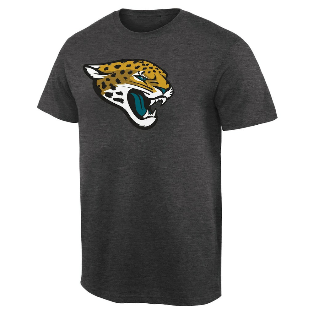 Jacksonville Jaguars Rally Logo T-Shirt - Heathered Gray T-shirts