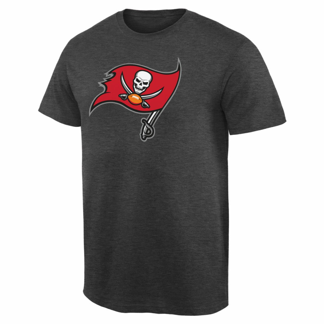 Tampa Bay Buccaneers Rally Logo T-Shirt - Heathered Gray T-shirts