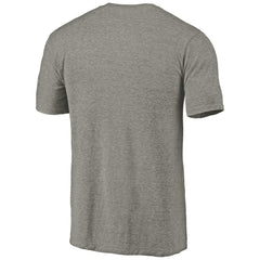 Colorado Avalanche Distressed Team Logo Tri-Blend T-Shirt - Ash | US 2485135