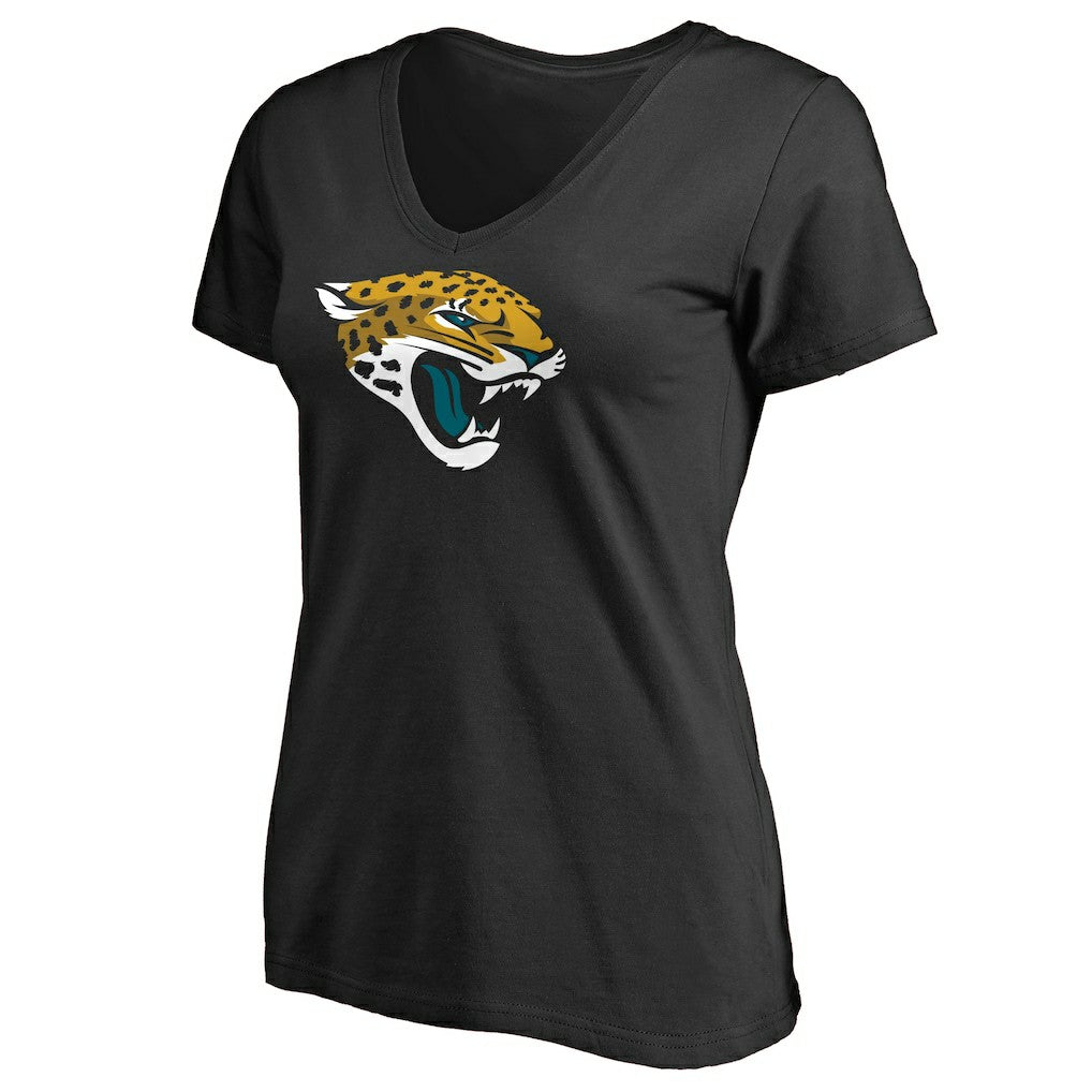 Jacksonville Jaguars Women's Primary Team Logo T-Shirt - Black T-shirts