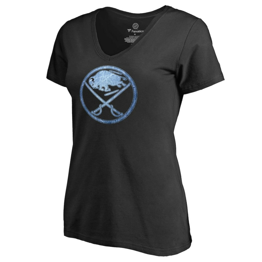 Buffalo Sabres Women's Pond Hockey T-Shirt - Black | US 2490548