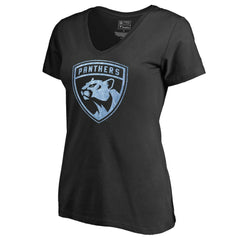 Florida Panthers Women's Pond Hockey T-Shirt - Black | US 2490557