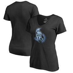 Ottawa Senators Women's Pond Hockey T-Shirt - Black | US 2490565