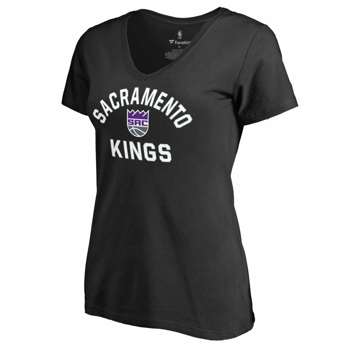 Sacramento Kings Women's Overtime T-Shirt Black