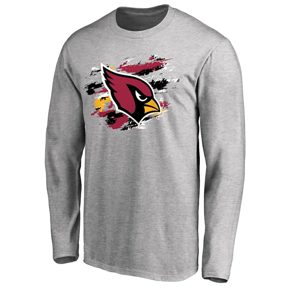 Arizona Cardinals True Colors Long Sleeve T-Shirt - Ash T-shirts