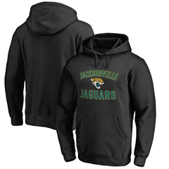 Jacksonville Jaguars Victory Arch Pullover Hoodie - Black Hoodies