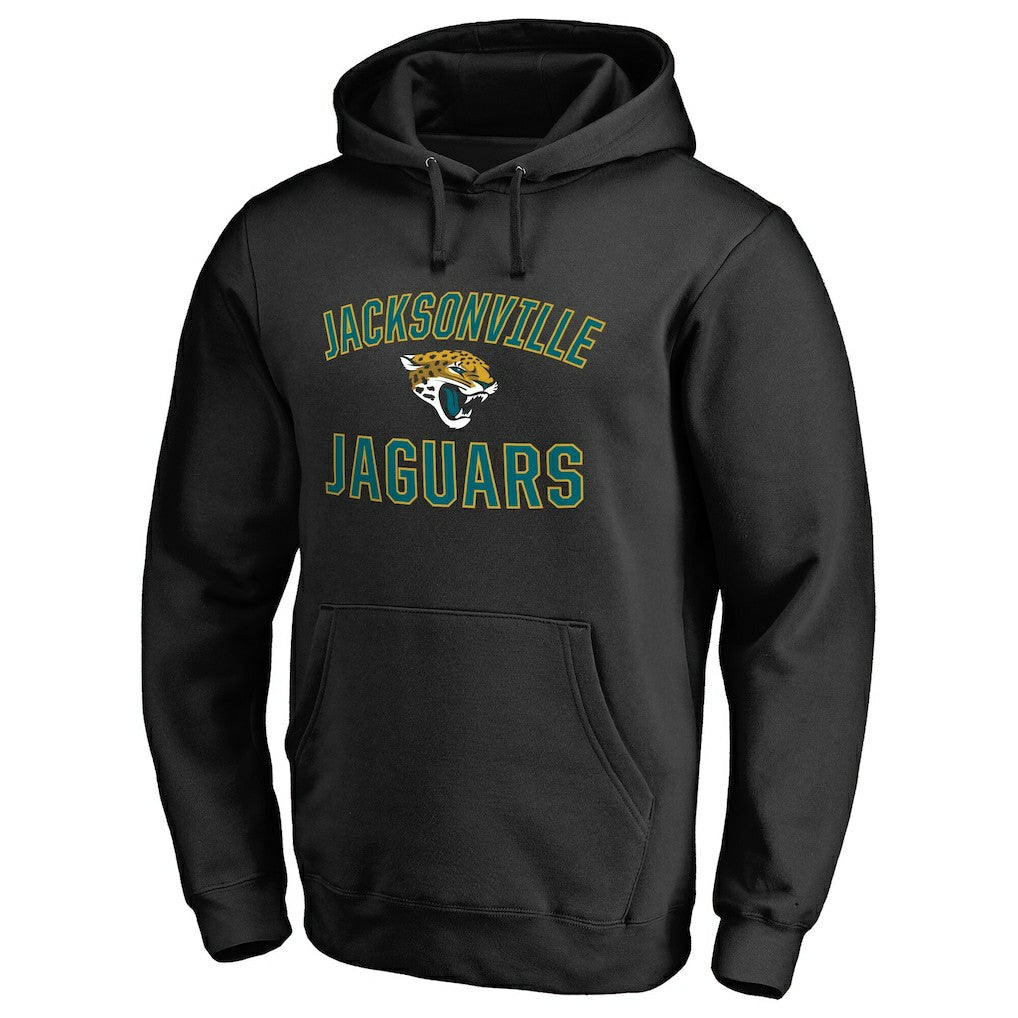 Jacksonville Jaguars Victory Arch Pullover Hoodie - Black Hoodies