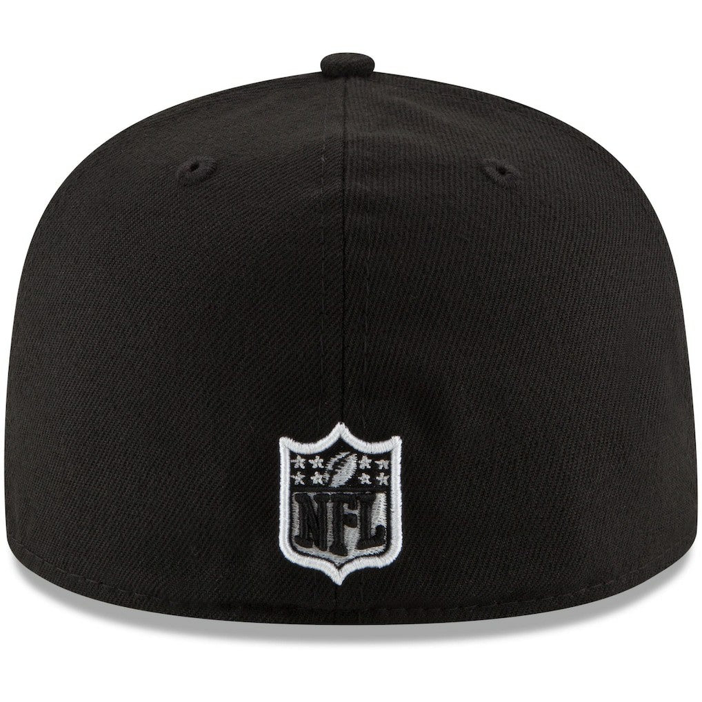 Chicago Bears New Era B-Dub 59FIFTY Fitted Hat - Black Hats
