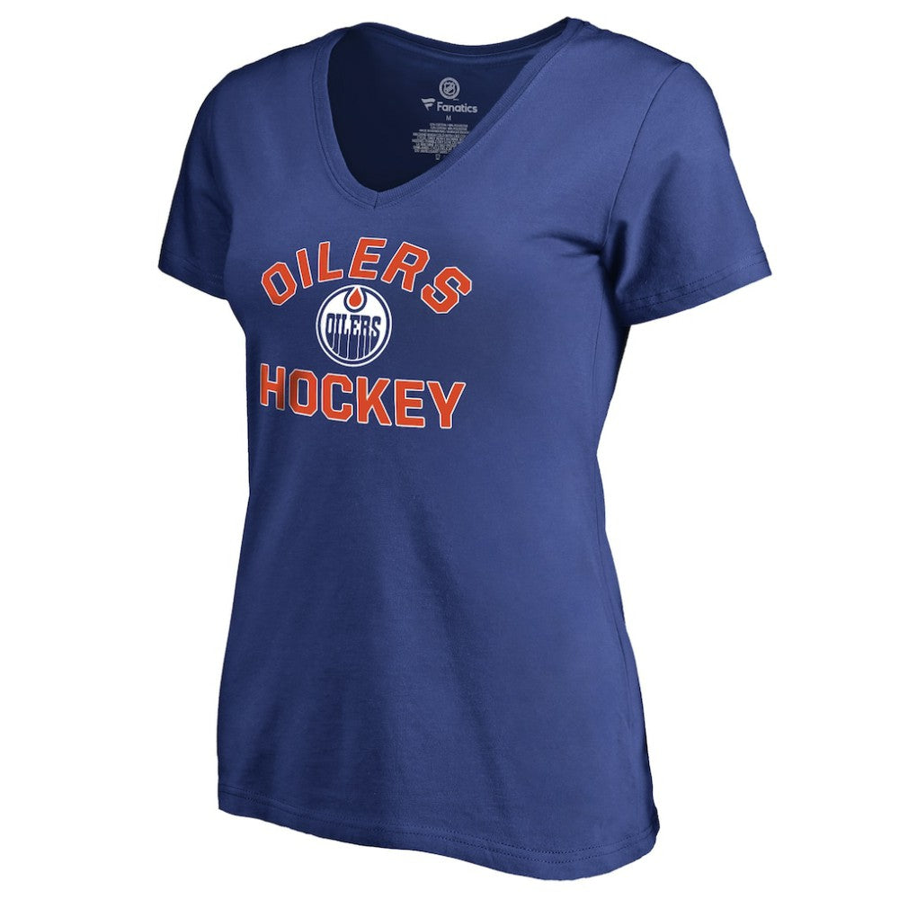 Edmonton Oilers Women's Overtime T-Shirt - Royal | US 2515979