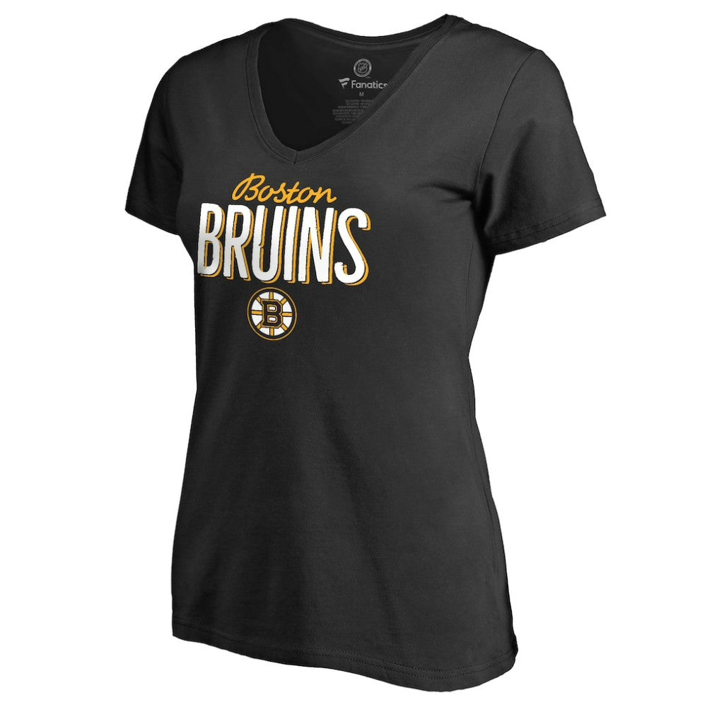 Boston Bruins Women's Nostalgia T-Shirt - Black | US 2516221