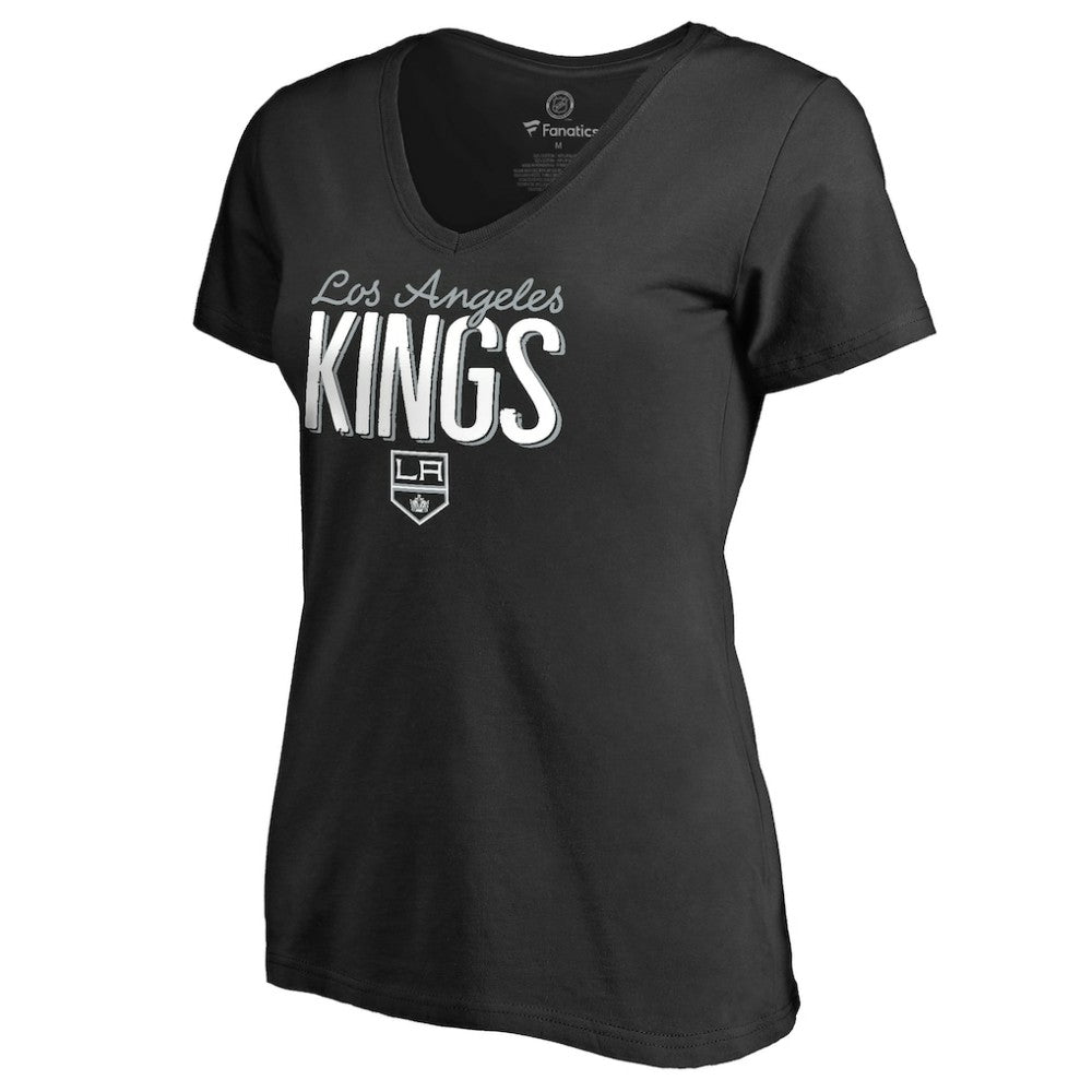 Los Angeles Kings Women's Nostalgia T-Shirt - Black | US 2516231