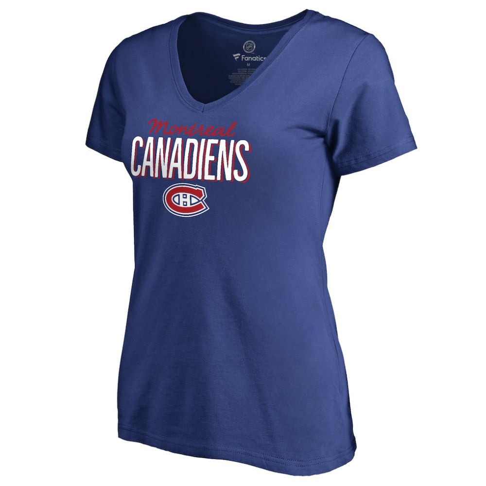 Montreal Canadiens Women's Nostalgia T-Shirt - Royal | US 2516233