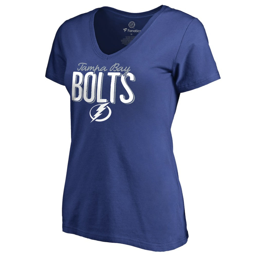 Tampa Bay Lightning Women's Nostalgia T-Shirt - Blue | US 2516243