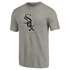 Chicago White Sox Distressed Team Tri-Blend T-Shirt - Ash T-shirts