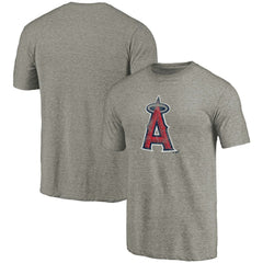 Los Angeles Angels Distressed Team Tri-Blend T-Shirt - Ash T-shirts