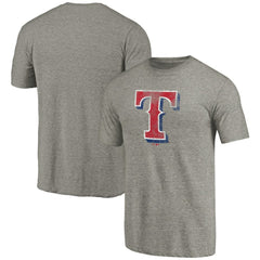 Texas Rangers Distressed Team Tri-Blend T-Shirt - Ash T-shirts