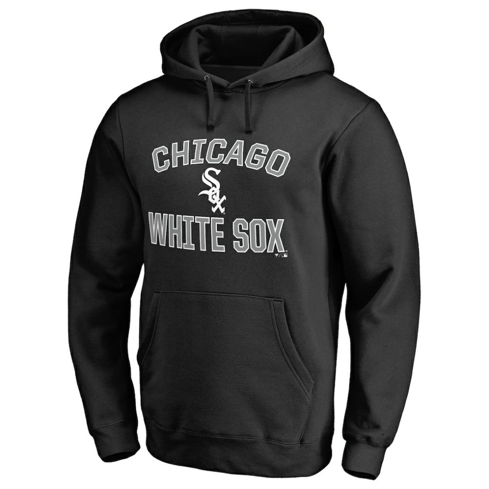 Chicago White Sox Victory Arch Pullover Hoodie - Black Hoodies