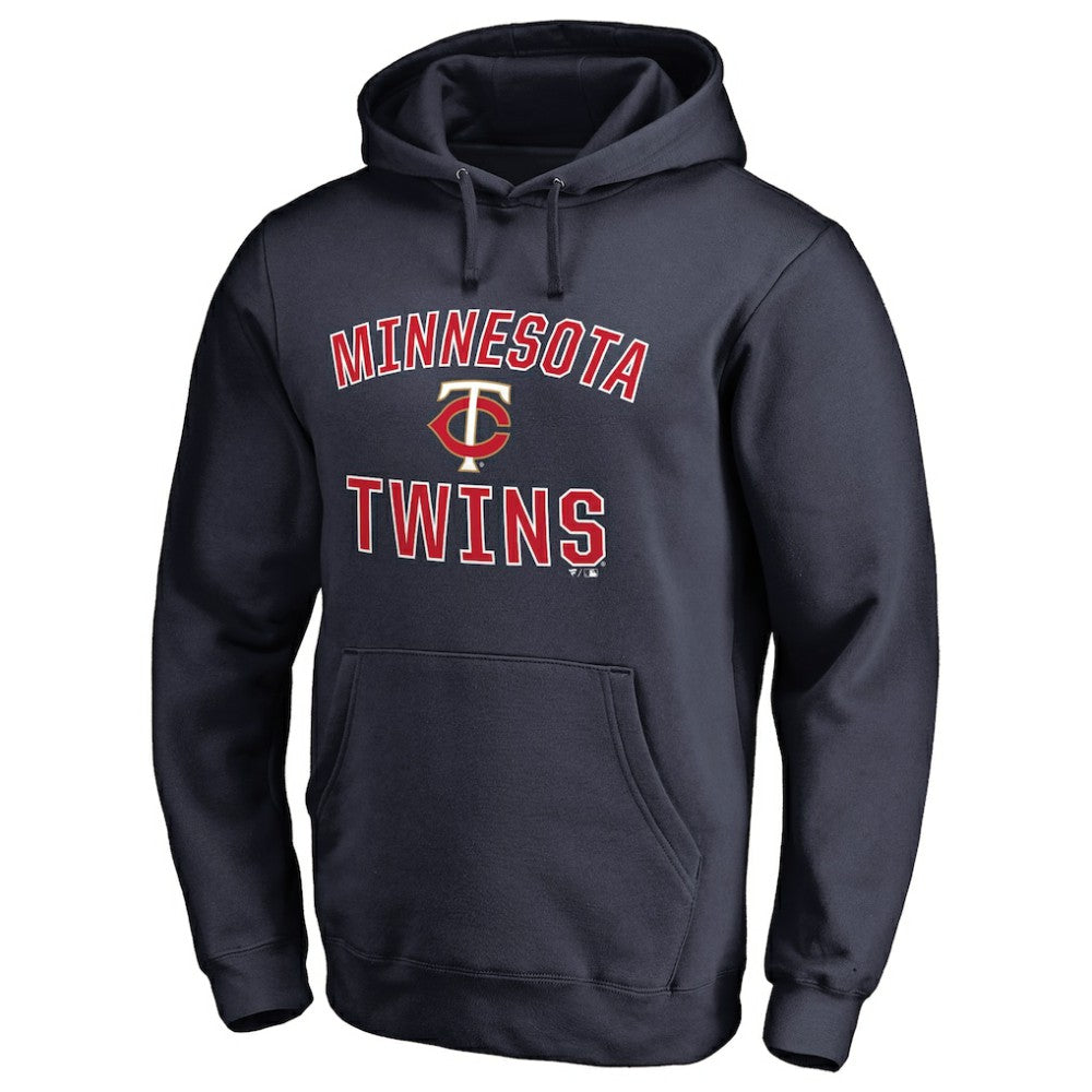 Minnesota Twins Victory Arch Pullover Hoodie - Navy Hoodies