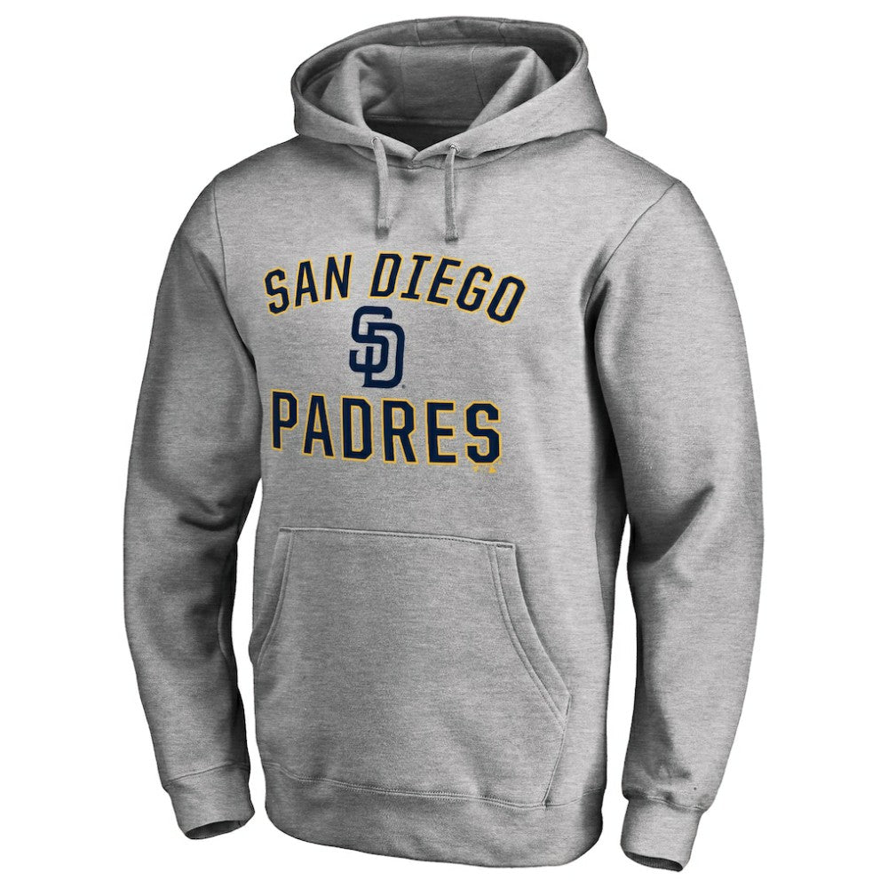 San Diego Padres Victory Arch Pullover Hoodie - Ash Hoodies