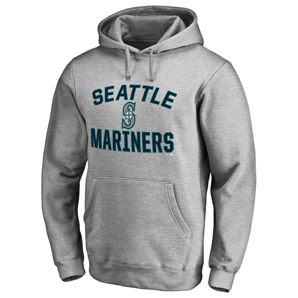 Seattle Mariners Victory Arch Pullover Hoodie - Ash Hoodies