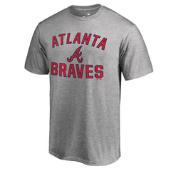 Atlanta Braves Victory Arch T-Shirt - Ash T-shirts