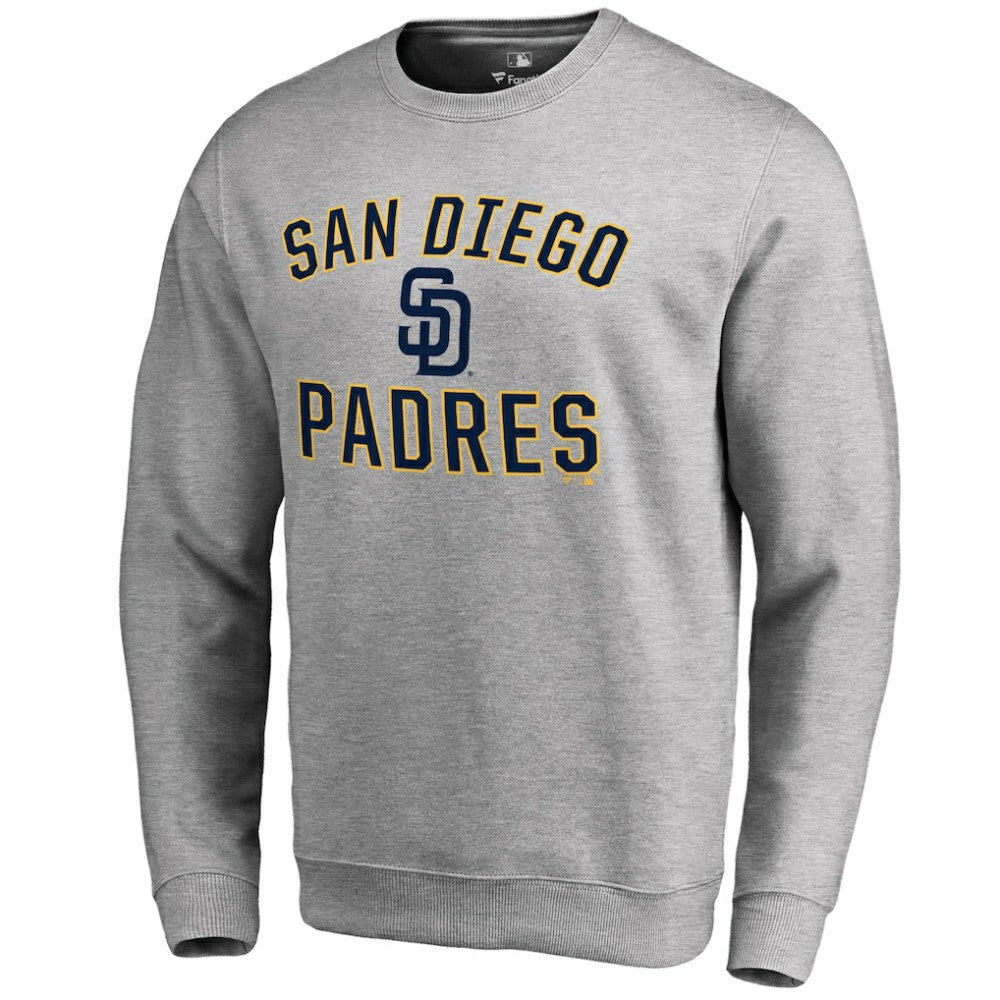 San Diego Padres Victory Arch Pullover Sweatshirt - Ash Pullover