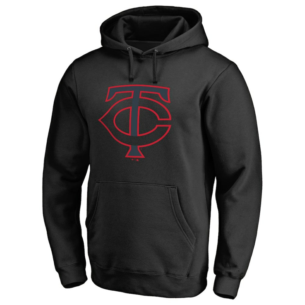 Minnesota Twins Taylor Pullover Hoodie - Black Hoodies