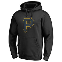 Pittsburgh Pirates Taylor Pullover Hoodie - Black Hoodies