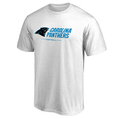Carolina Panthers Team Lockup T-Shirt - White T-shirts