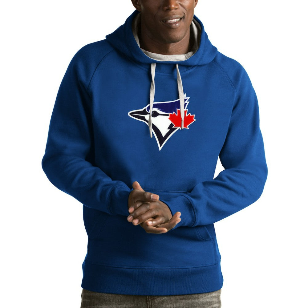 Toronto Blue Jays Antigua Victory Pullover Hoodie - Royal Hoodies